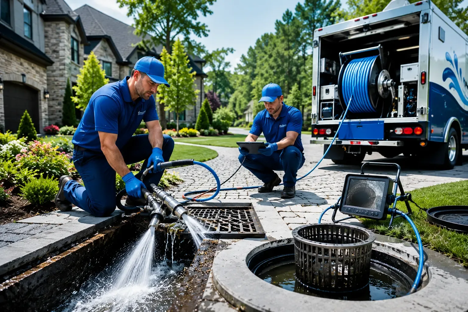 Local outdoor drain cleaning professionals in Pelham, NY
